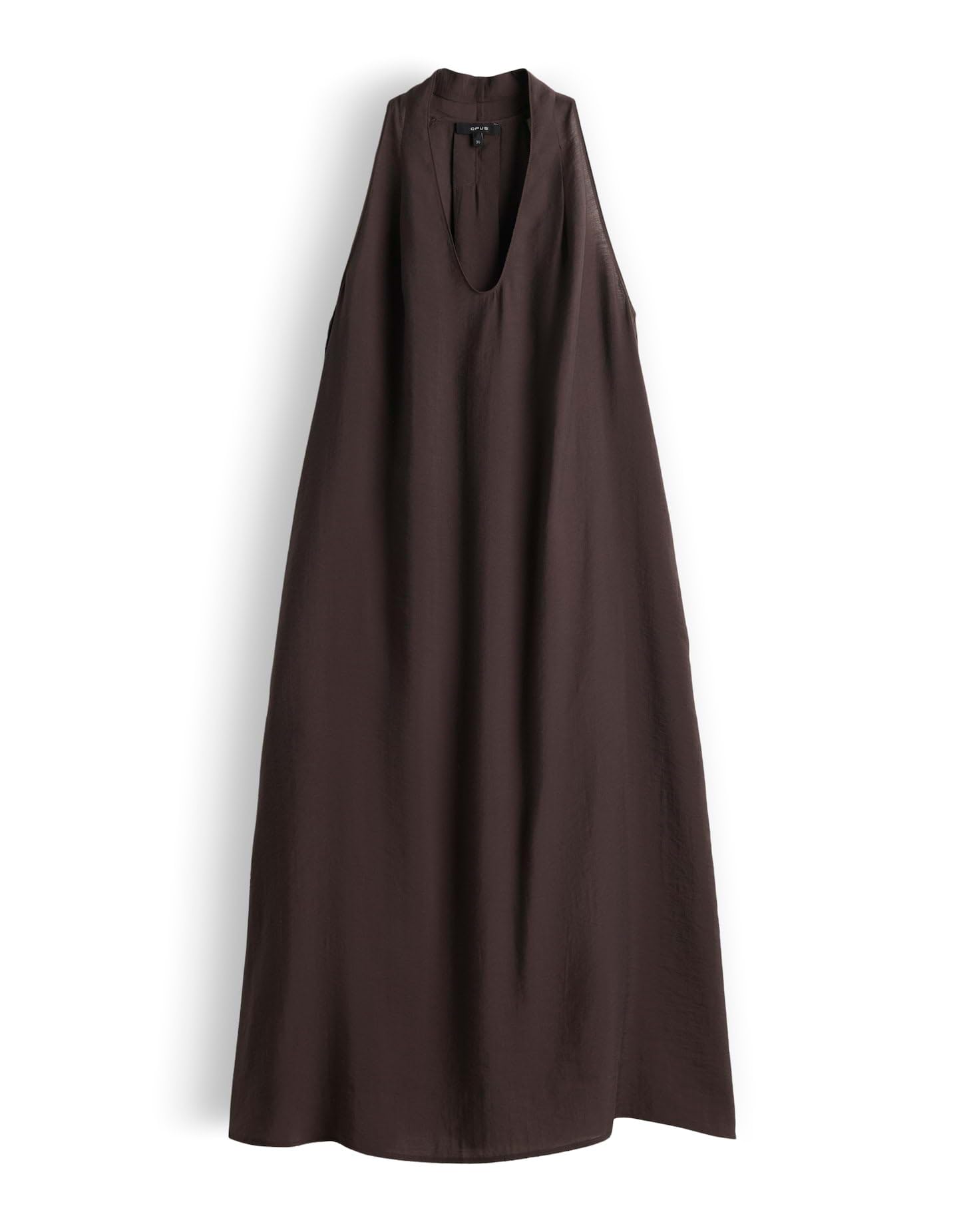 OPUS Damen Midikleid | Neckholderkleid aus feinem Modal Mix