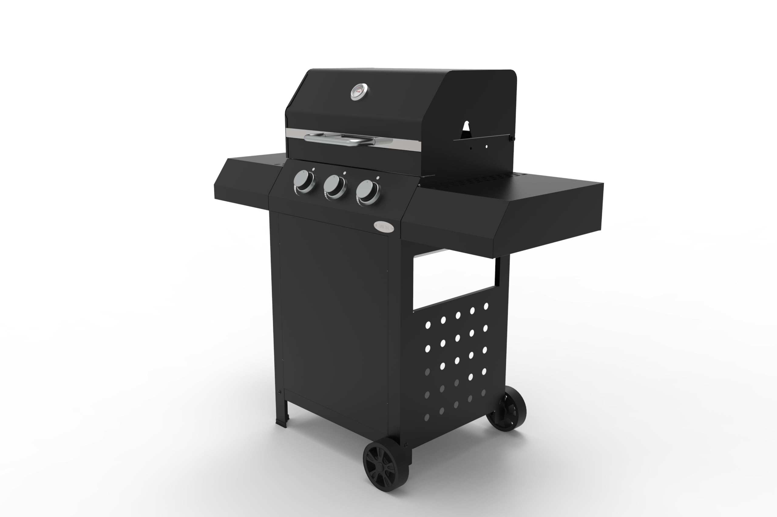 Barbacoa de gas CAZORLA BLACK - 3 quemadores - IMOR