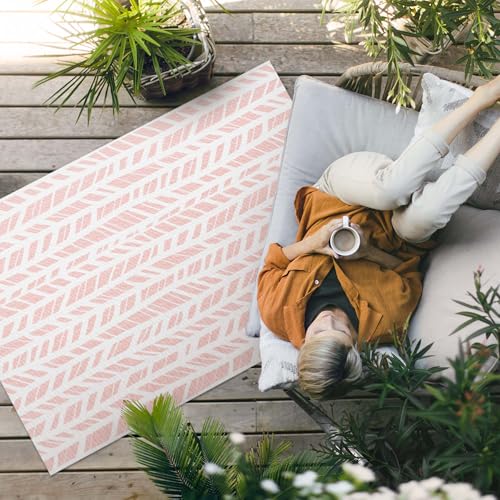 Tapis de sol vinyle 150x225 cm imperméable balcon terrasse