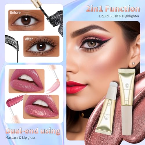 Color-Nymph-Teen-Girls-Makeup-Kits-Makeup-Set-For-Girls-With-Sequin-Bag-All-In-One-Makeup-Kit-For-Women-Packed-Individually-9-Colors-Eyeshadow-Palette-Liquid-Blush-Lip-gloss-Mascara-Pink-Blue