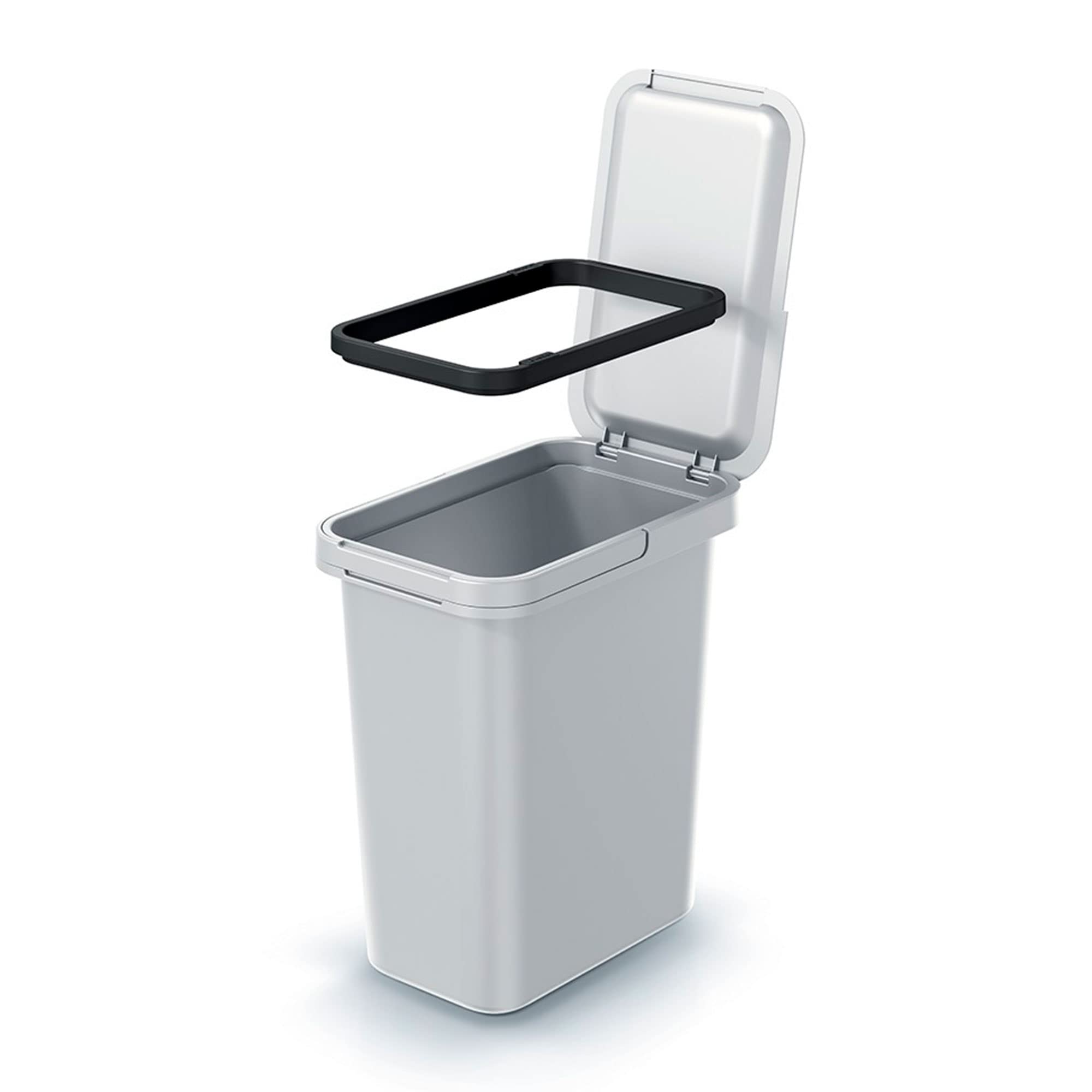 KEDEN Seau de recyclage carré 12L Systema 29x19x35 cm