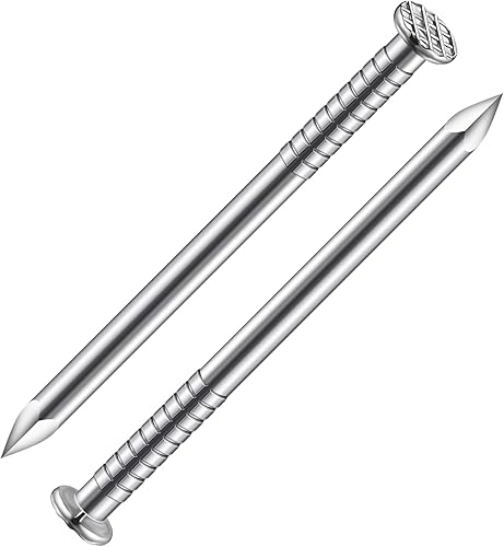 (160 piezas) Clavos de acero inoxidable 304 de 1-1/2 pulgadas, clavos para colgar, clavos de pared, espigas, clavos largos