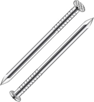 Wensilon 160 pcs1-1/2 inch Stainless Steel 304 Nails, Hanging Nails, Wall Nails, Dowels, Long Nails