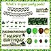 Fiesec Army Birthday Party Decorations, Camo Birthday Party Decorations, Military Backdrop Balloons Banner Tablecloth Cake Cupcake Topper, Soldier Camouflage Themed Supplies for Boys & Men