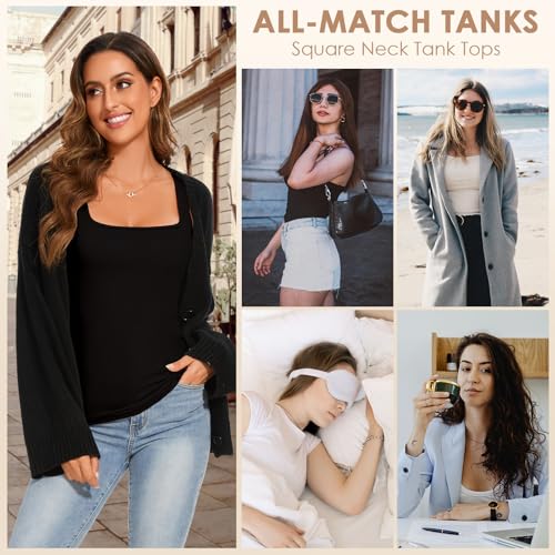 Image of Thermal Underwear Tank Top Fleece Shirt Cami Sleeveless Thermal Top Warm Undershirt Base Layer Women Cold Weather
