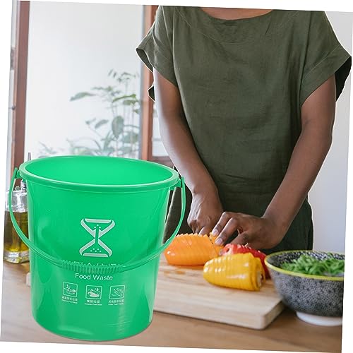 Caneca de Basura de Cocina Mobestech Plástico Verde miniatura 3
