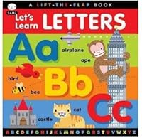 Let's Learn Letters by SAMi -- For Children 2 to 6 years old (A Lift-The-Flap Book) 1609052420 Book Cover