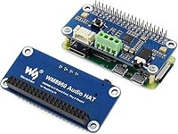 WM8960 Hi-Fi Sound Card HAT Compatible with Raspberry Pi 5/Pi 4B/3B+/Pi3B/Pi Zero 2W/ Zero W/Zero WH, Support Stereo Encode/Decode, Play/Record, Directly Drives Speakers to Play Music – Ansicht 7