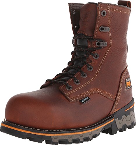 Image of Timberland PRO Men's Boondock 8 Inch Composite Safety Toe Waterproof Industrial Work Boot
