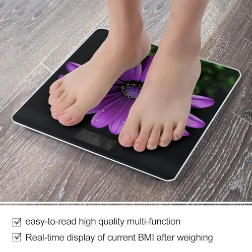 Purple Daisy Smart Body Weight Báscula Digital de Baño miniatura 5