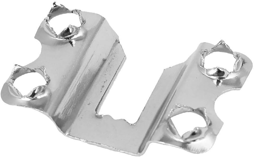 New Lon0167 Cross Stitch Featured Picture Frame Metal reliable efficacy sawtoot-h Hanger Silver Tone 35mmx22mmx6mm 500pcs(id:02f 6d 52 040)