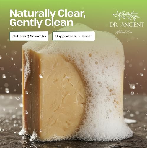 Image of Dr.Ancient Tallow Soap Bar, Organic Soap Bars Handcrafted the Traditional Way, Natural Chemical-Free, Used for Face and Body, Gently Cleanses, Softens Skin, Supports Hydration, and Daily Routine