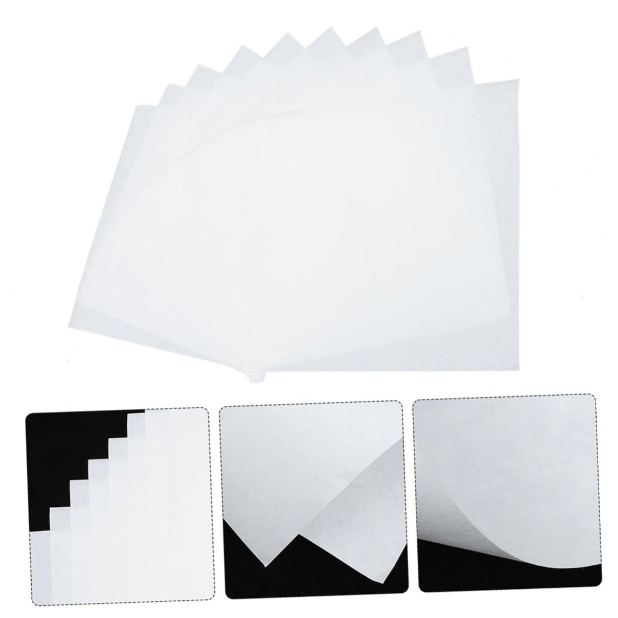 60 Hojas De Consumibles De Laboratorio Papeles De Filtro Cualitativos Cuadrados Herramientas De Experimento Papeles De Filtro Cualitativos Surtidos Para Reemplazo De Filtros