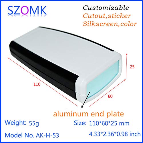 Gimax 10 pcs, Gimax small plastic handheld enclosure plastic housing outlet boxes 1106025mm abs good quality distribution box