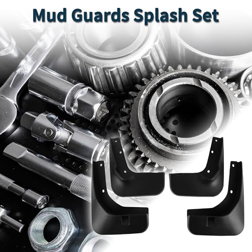 Image of Mud Flaps Splash Guards for Volkswagen Passat B8 2016-2018 W /Mount Accessories Mud Guards Front and Rear 1 Set