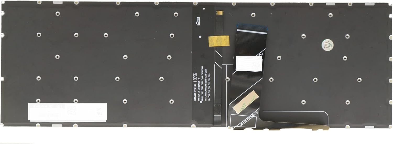 Laptop Replacement Keyboard for Lenovo Ideapad L340-15IRH L340-17IRH L340E-15IRH L340E-17IRH L340H-15IRH PC5CPB-FR Blue Backlight (FR French Français AZERTY Layout)
