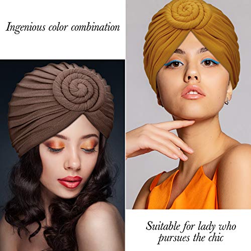 Image of SATINIOR 4 Pcs Head Wraps for Women
