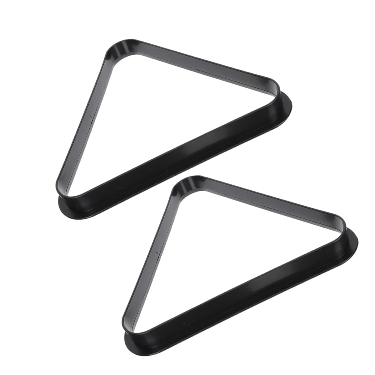 BESPORTBLE 1set Mini Billiard Triangle Racks for Lightweight Pool Table Accessories Beginner Friendly Design and Portable Billiards Triangle Holders for Engaging Gameplay 2pcs