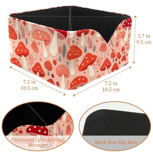 Porte-stylos rectangulaire champignon, cadeau idéal - 4