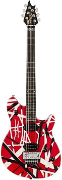 EVH Wolfgang Special Electric Guitar - Satin Striped Red/White/Black