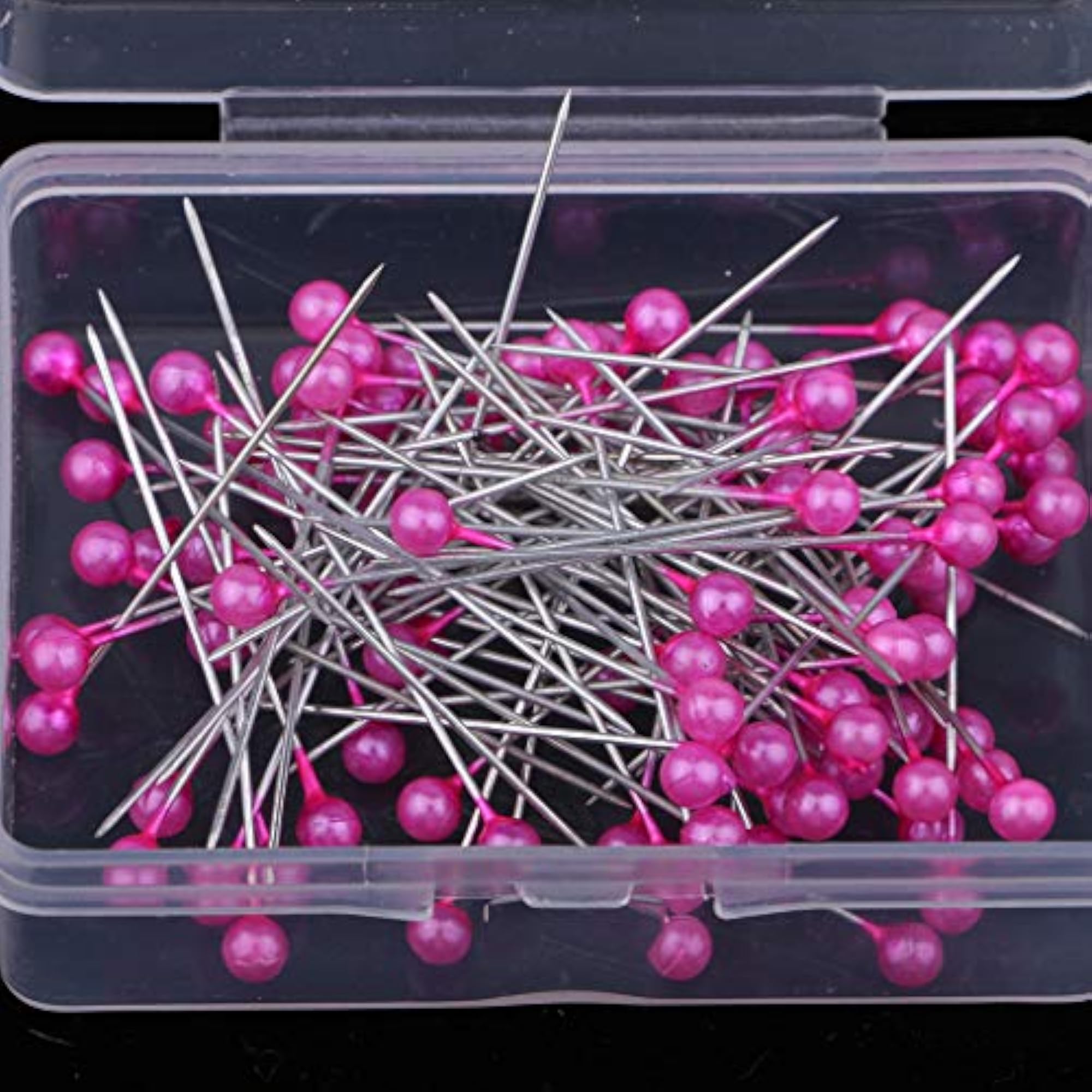 100pcs Multicolor Pearlized Head Pins for DIY Jewellery