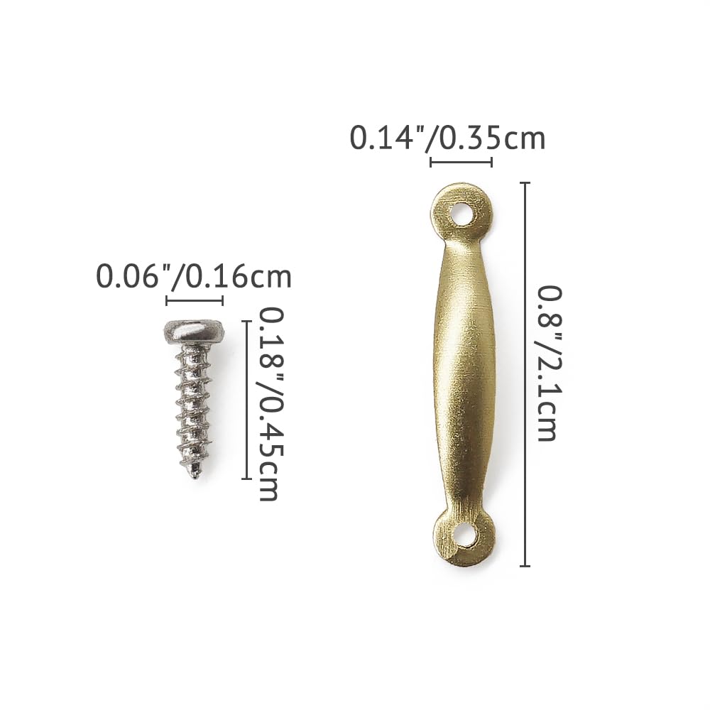 Amazon.co.jp: Odoria ドールハウス ドアハンドル 引き手 ミニチュア