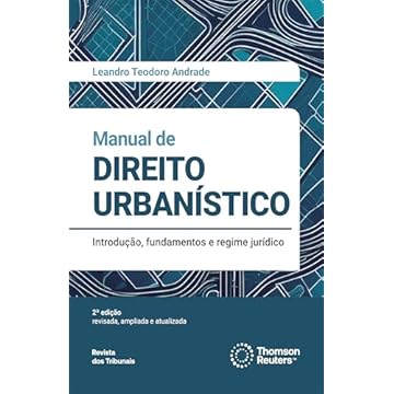 Capa do livro Manual de Direito Urbanístico 2º edição