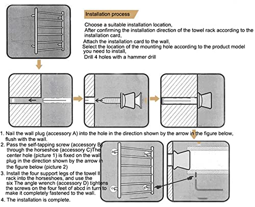 Calentador de baño con estante térmico de acero inoxidable 6