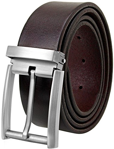 Falari Men's Classic Casual Leather Jean Belt for Everyday Wear