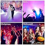 36 LED Stage Lights, Par Light with Remote & DMX Controlled Sound Activated Uplights for Events Wedding Birthday Christmas Music Show Dance Party DJ Lighting, 4 Pack, Black - Image 5