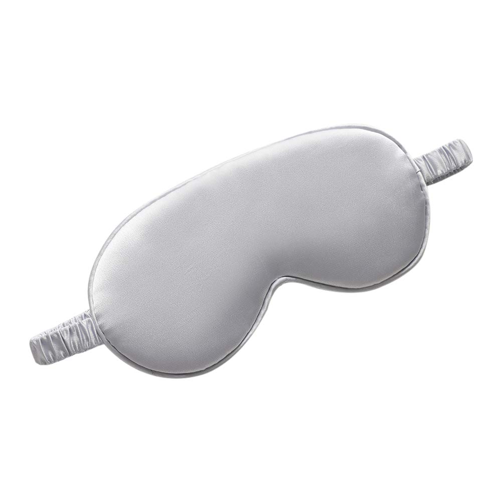 Natural Silk Sleep Mask & Blindfold, Silk Eye Sleep Mask,Soft Satin Eye Mask Blindfold Soft Eye Cover for Women Men Night Sleeping, Travel, Nap Super Smooth Eye Mask