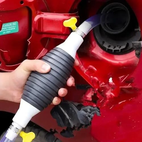 Bomba de Sucção Manual Completa para Transferência de Combustível