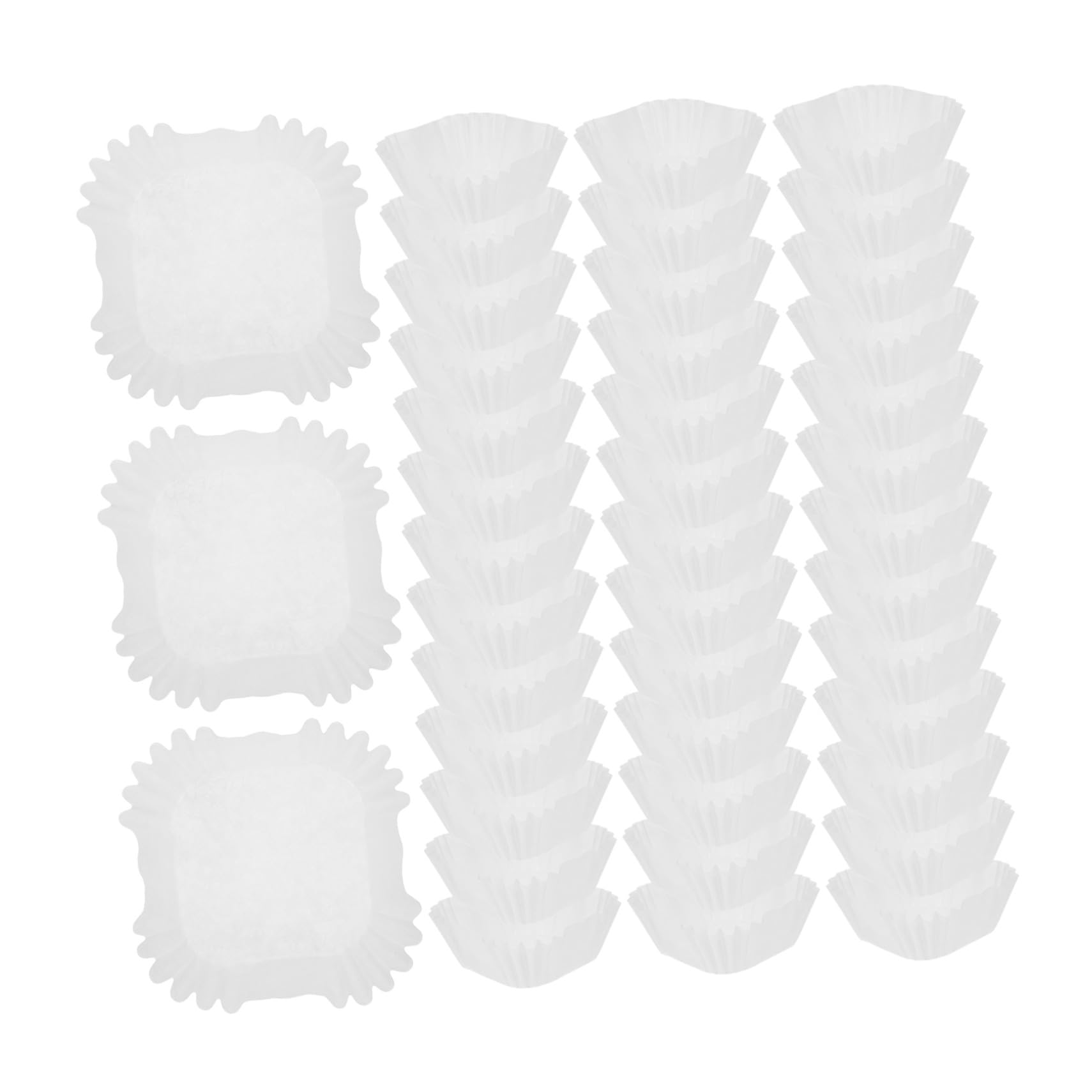ABOOFAN 3000 Piezas De Papel Para Hornear Muffins Moldes Para Cupcakes Moldes Para Pasteles De Luna Cupcakes Hornear Muffins