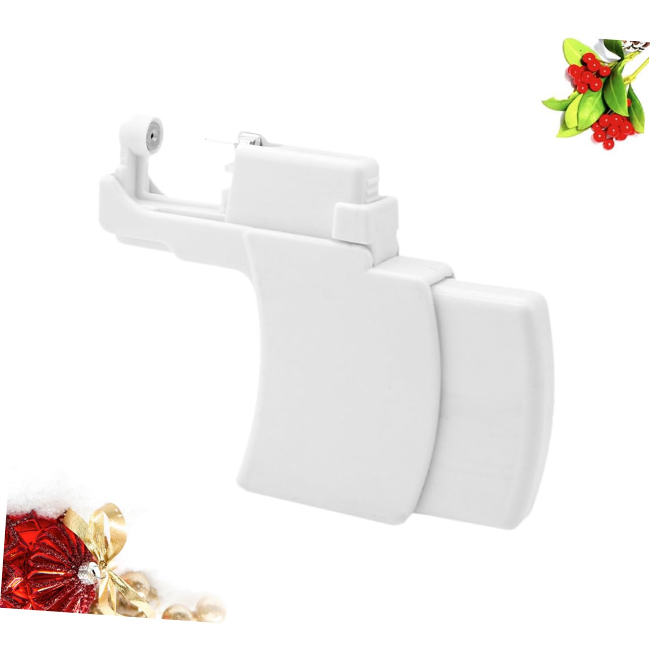 Ear Piercing Assist Device ABS Accessory Portable White image 2