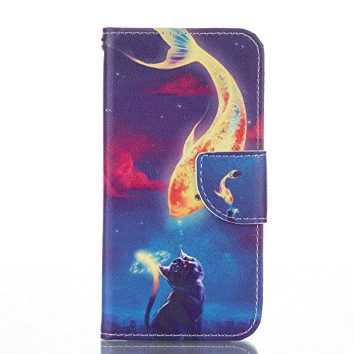 ISAKEN Samsung Galaxy S5 Custodia Elegante Borsa