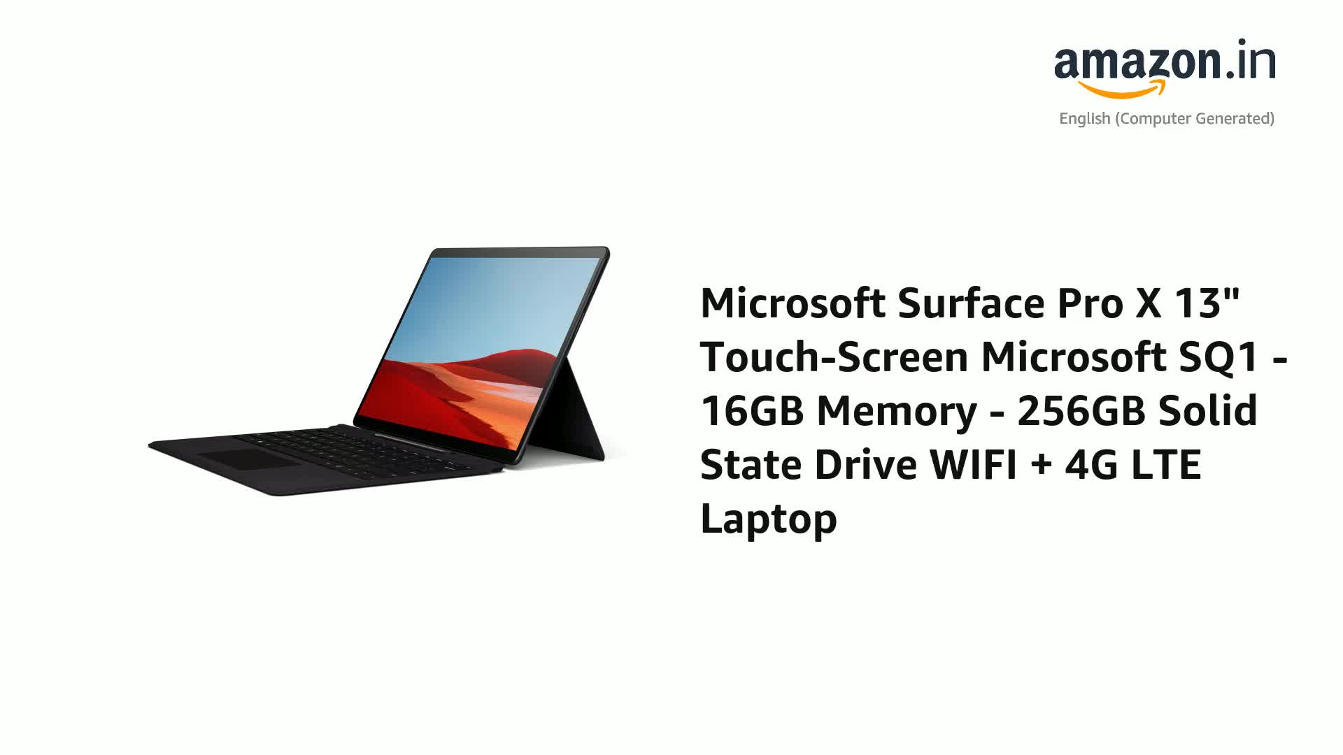 Microsoft Surface Pro X 13