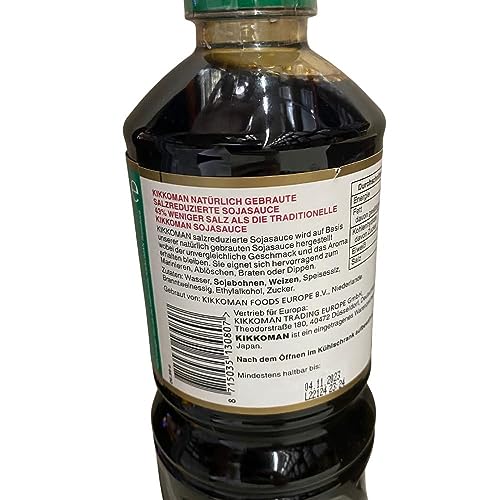 Kikkoman Salsa di Soia Meno Salata - 1 L