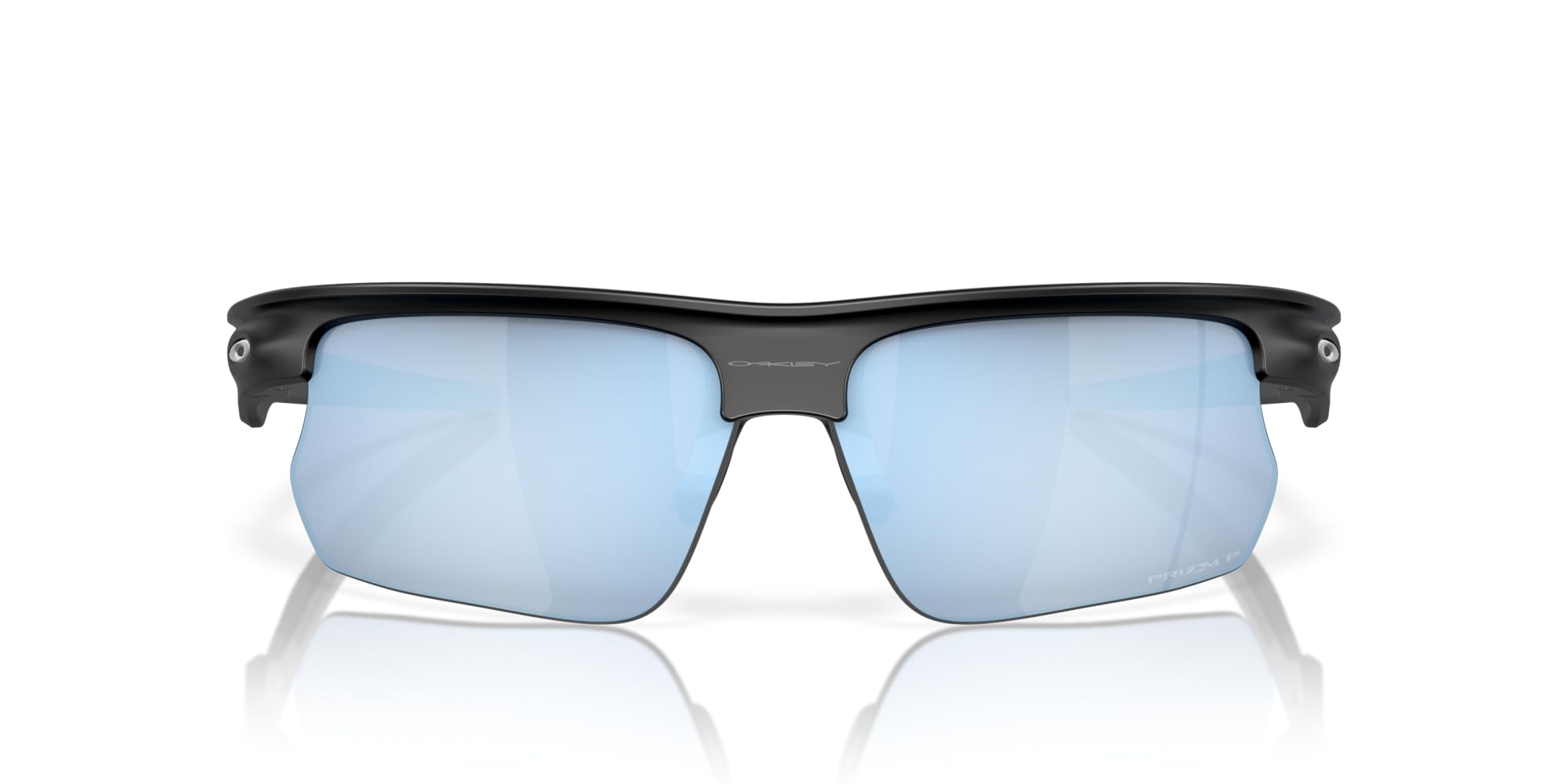 Oakley Unisex's Oo9400 Bisphaera Sunglasses, Matte Black/Prizm Deep Water Polarized, 68 mm