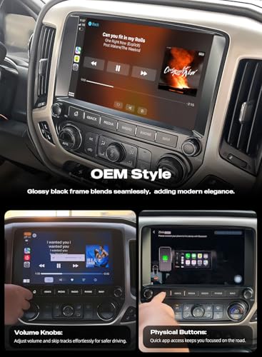 Dasaita Android 13 Car Stereo for 2014-2019 Chevy Silverado GMC Sierra - image 5