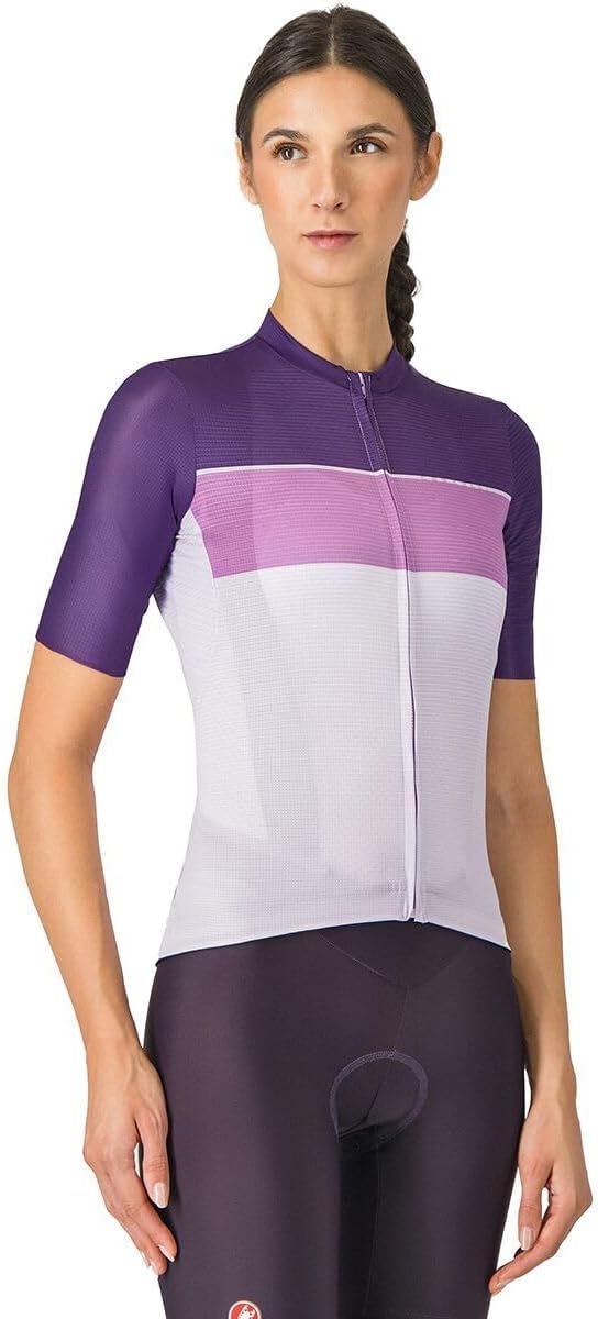 CASTELLI, Elegante Short-Sleeve Jersey - Women's, Orchid Petal/Hortensia/Purple, M