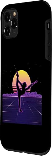 Miniatura 26 de Funda para iPhone 12/12 Pro Retro Baton Twirling Majorette Baton Twirler