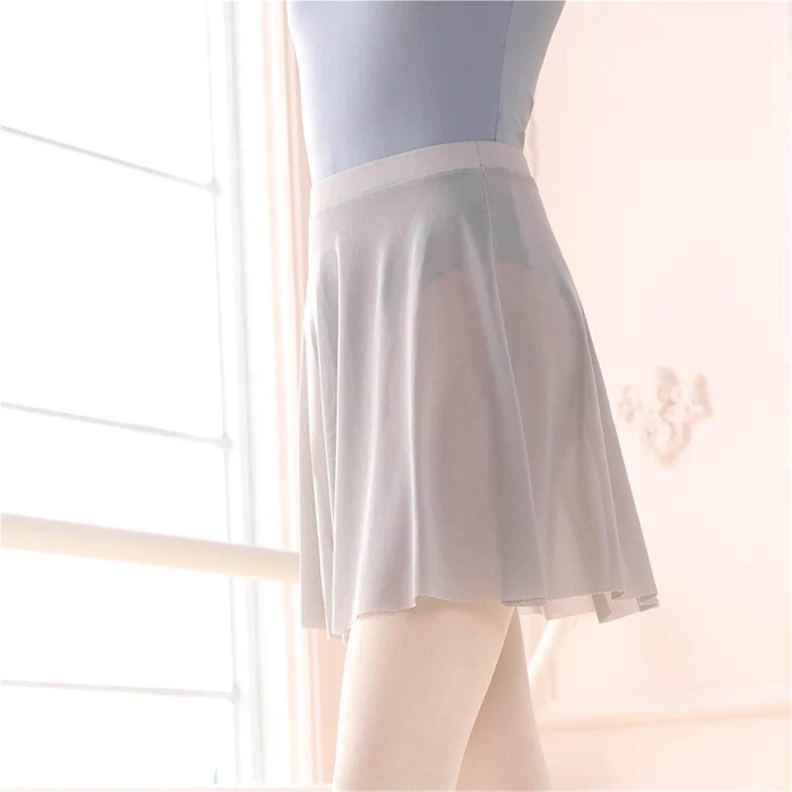 Gonne da Balletto for Donna, Gonna Ballo Elastica, in Tulle, Abito, Costumi Danza for Adulti, gonne Ballerina in Nylon