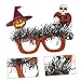 Garneck Halloween Themed Funny Glasses for Adults Props Lightweight and Comfortable Eyewear for Halloween Events and Celebrations for All Styles