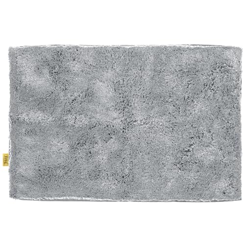 オカ(OKA) 乾度良好Dナチュレ バスマット 約60cm×90cm グレー ( 吸水 速乾 かんどりょうこう 洗える 大判 足拭きマット 風呂 滑り止め )（Amazon）