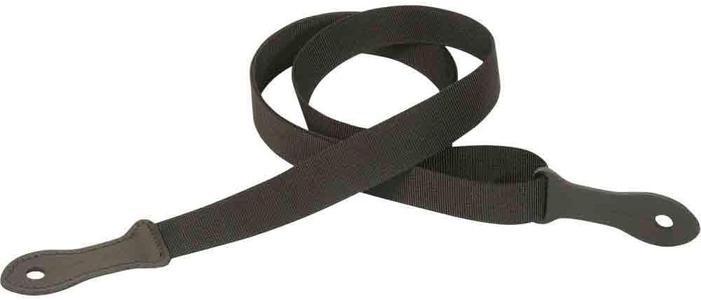Levy's Leathers 1" Polyester Mandolin/Ukulele Strap. Adjustable to 53"; Black (M23P-BLK)