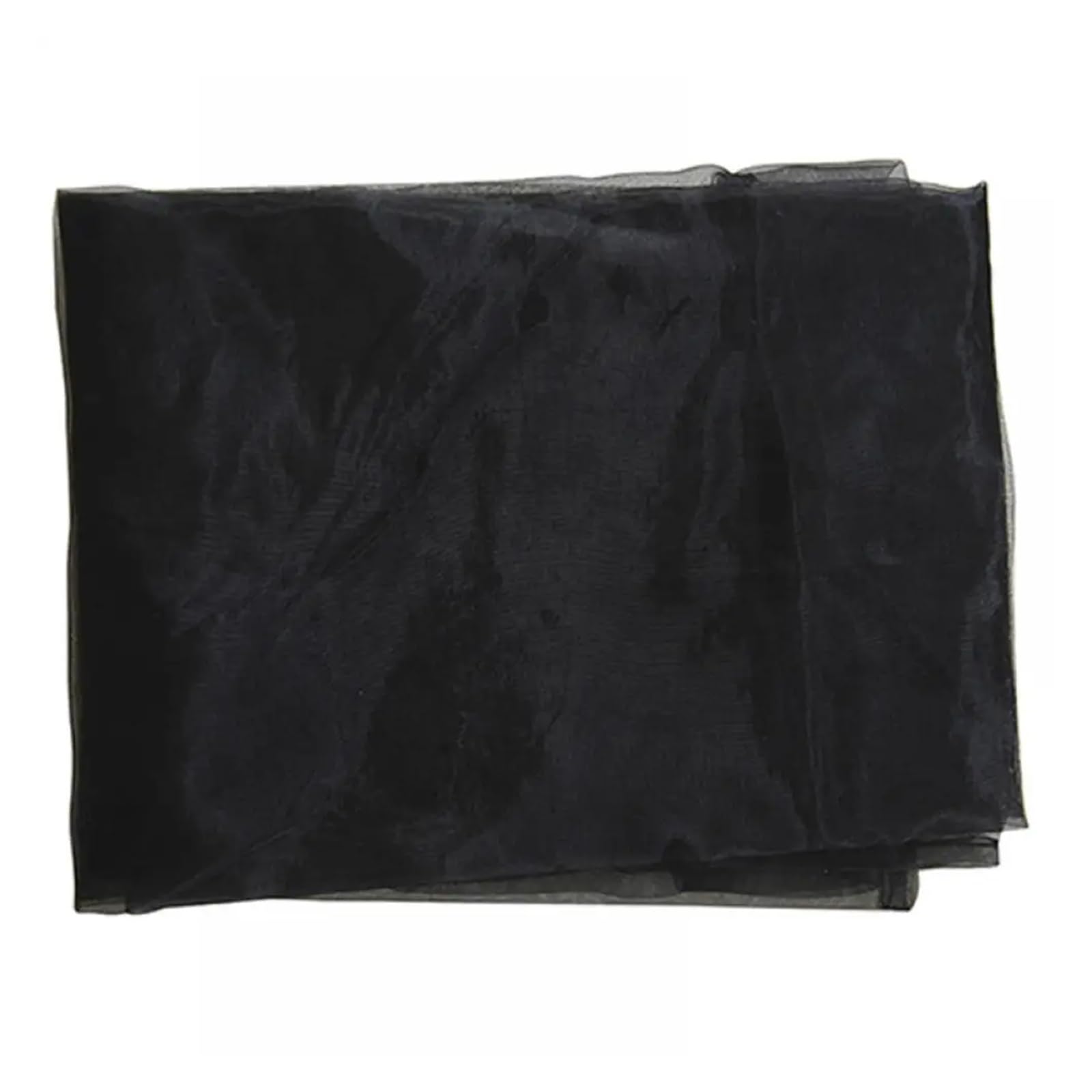 Cgrsdsd Black Voile Curtains Living Room Curtain Sheer(Black)