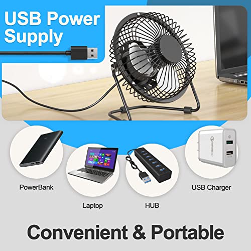 AAJ mini USB 10,2 cm desktop ventola super mute