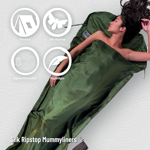 Image of COCOON Silk MummyLiner Sleeping Bag Liner