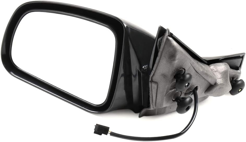 Manual Folding Heated Black Driver Side Mirror Compatible with 2004-2008 for Pontiac Grand Prix Left Side View Mirror Power Adjustment Smooth