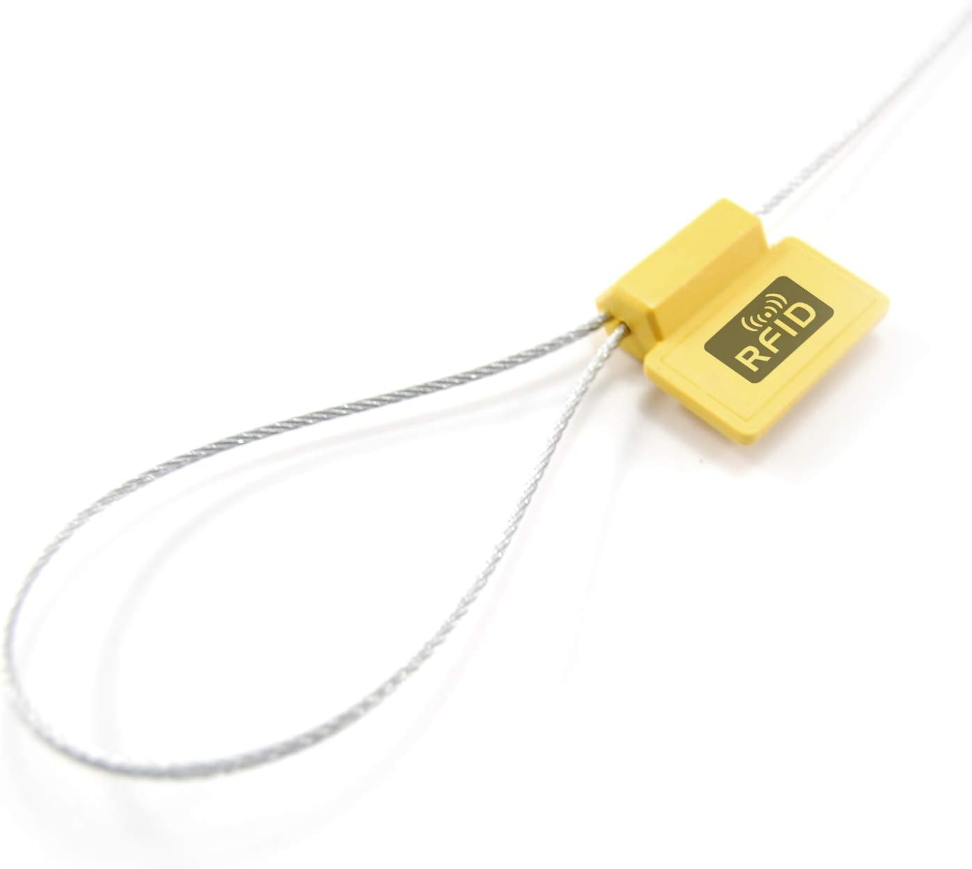 High Security UHF RFID Cable Seals Pull Tight Numbered Metal Security Seals RFID Anti-Tamper Truck Seal Trail Shipping Self-Locking Tags for Transport and Logistics 50 PCS - Image 6